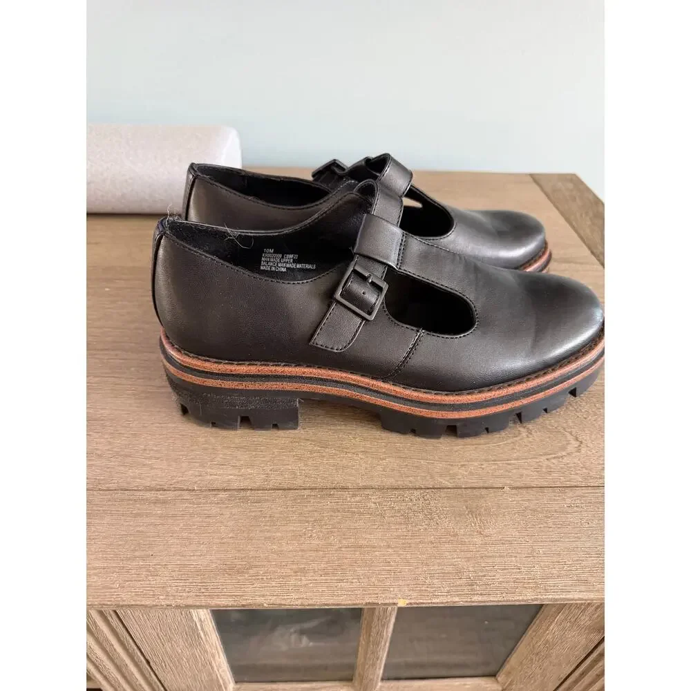 Korks 10 Vega Mary Jane Buckle Platform Shoe